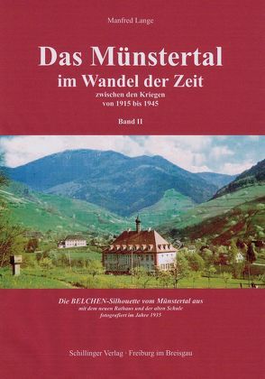 Das Münstertal im Wandel der Zeit Band II von Lange,  Manfred