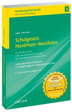Schulgesetz Nordrhein-Westfalen von Fehrmann,  Joachim, Jülich,  Christian