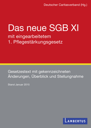 Das neue SGB XI mit eingearbeitetem 1. Pflegestärkungsgesetz und Familienpflegegesetz