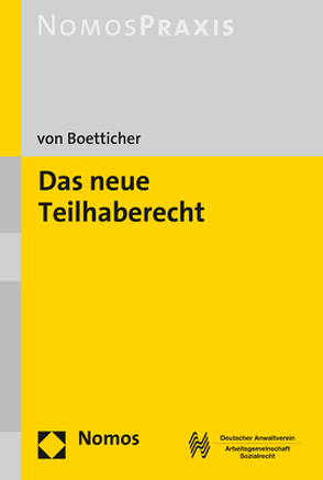 Das neue Teilhaberecht von von Boetticher,  Arne