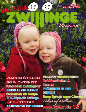 Das neue Zwillinge Magazin März/April 2015