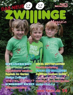 Das neue Zwillinge Magazin Mai/Juni 2015 von von Gratkowski,  Marion