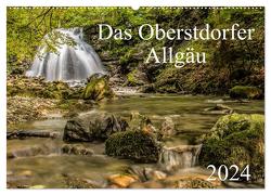 Das Oberstdorfer Allgäu (Wandkalender 2024 DIN A2 quer), CALVENDO Monatskalender von Wenk,  Michael