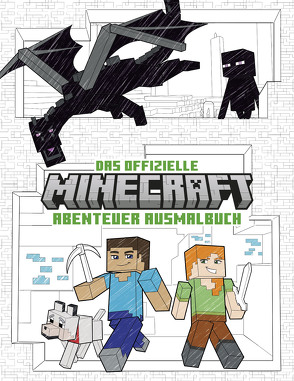 Das offizielle Minecraft-Abenteuer-Ausmalbuch von Insight Editions