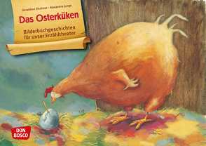 Das Osterküken. Kamishibai Bildkartenset. von Elschner,  Géraldine, Junge,  Alexandra