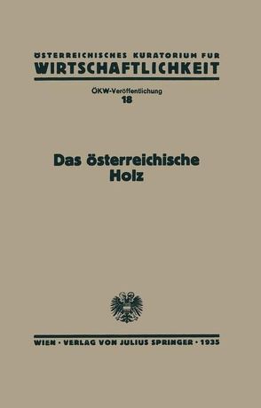 Das Österreichische Holz von Streeruwitz,  NA