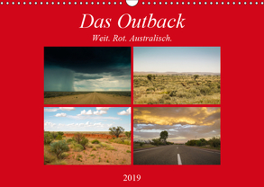 Das Outback – Weit. Rot. Australisch. (Wandkalender 2019 DIN A3 quer) von Wasilewski,  Martin