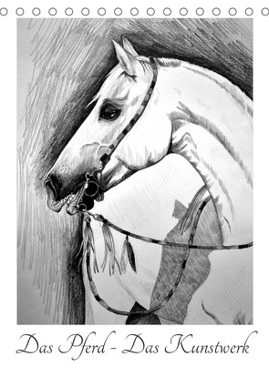 Das Pferd – Das Kunstwerk (Tischkalender 2023 DIN A5 hoch) von Kull - Pferdekullt,  Isabell
