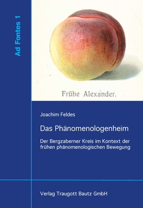 Das Phänomenologenheim von Feldes,  Joachim