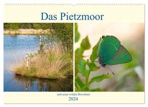 Das Pietzmoor und seine wilden Bewohner (Wandkalender 2024 DIN A2 quer), CALVENDO Monatskalender von Vahldiek,  Carola
