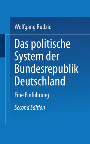 Das politische System der Bundesrepublik Deutschland von Rudzio,  Wolfgang