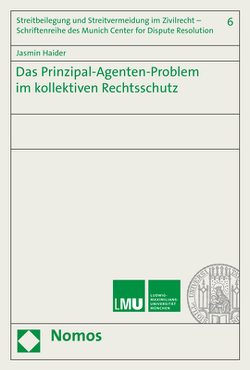 Das Prinzipal-Agenten-Problem im kollektiven Rechtsschutz von Haider,  Jasmin