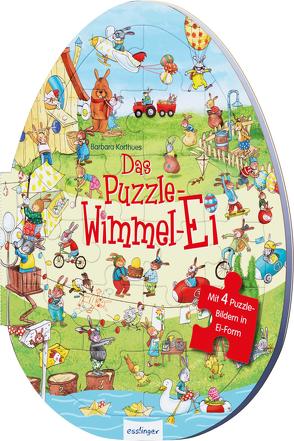 Das Puzzle-Wimmel-Ei von Korthues,  Barbara