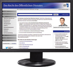 Das Recht des Öffentlichen Dienstes – Modul: Besoldungsrecht – Jahresabonnement