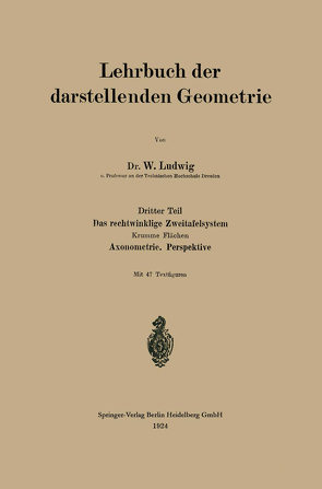 Das rechtwinklige Zweitafelsystem von Ludwig,  W.