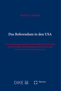 Das Referendum in den USA von Schmid,  Stefan G