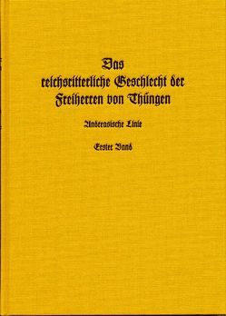 Das reichsritterliche Geschlecht der Freiherren von Thüngen von Thüngen,  Rudolf von