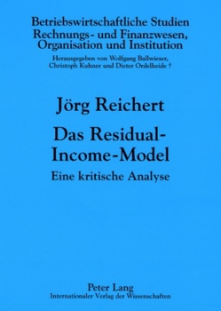Das Residual-Income-Model von Reichert,  Jörg
