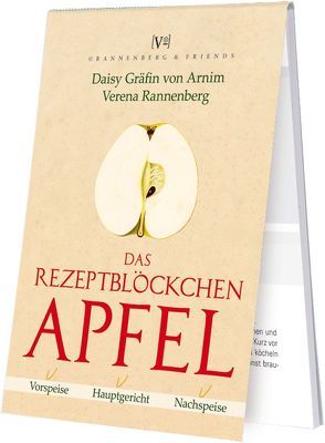Das Rezeptblöckchen Apfel von Gräfin von Arnim,  Daisy