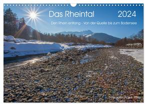 Das Rheintal 2024 (Wandkalender 2024 DIN A3 quer), CALVENDO Monatskalender von J. Koller 4Pictures.ch,  Alois