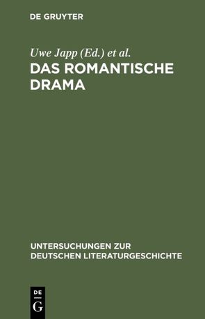 Das romantische Drama von Japp,  Uwe, Scherer,  Stefan, Stockinger,  Claudia