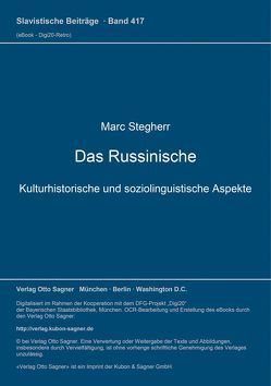 Das Russinische von Stegherr,  Marc