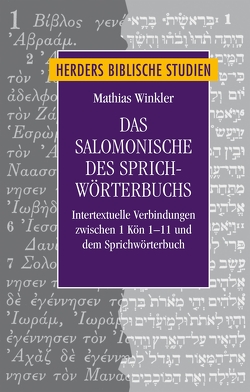 Das Salomonische des Sprichwörterbuchs von Winkler,  Mathias
