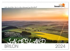 Das Sauerland bei Brilon aus der Vogelperspektive (Wandkalender 2024 DIN A2 quer), CALVENDO Monatskalender von Inh. Sandra Finger,  himmelstarter