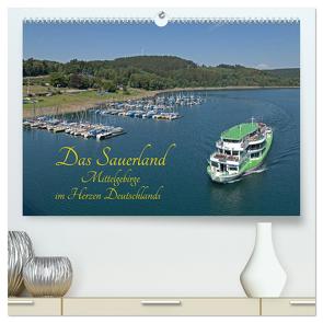 Das Sauerland – Mittelgebirge im Herzen Deutschlands (hochwertiger Premium Wandkalender 2024 DIN A2 quer), Kunstdruck in Hochglanz von Kuttig,  Siegfried