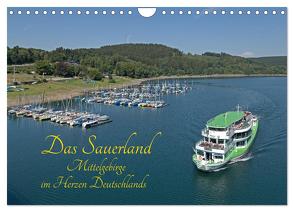 Das Sauerland – Mittelgebirge im Herzen Deutschlands (Wandkalender 2024 DIN A4 quer), CALVENDO Monatskalender von Kuttig,  Siegfried