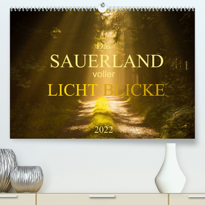 Das Sauerland voller Lichtblicke (Premium, hochwertiger DIN A2 Wandkalender 2022, Kunstdruck in Hochglanz) von Bücker,  Heidi