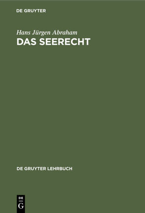 Das Seerecht von Abraham,  Hans Jürgen