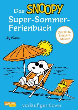 Das Snoopy-Super-Sommer-Ferienbuch von Schulz,  Charles M., Wieland,  Matthias