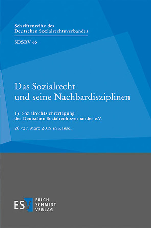 Das Sozialrecht und seine Nachbardisziplinen von Rolfs,  Christian