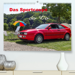 Das Sportcoupé der 90er (Premium, hochwertiger DIN A2 Wandkalender 2023, Kunstdruck in Hochglanz) von Tchinitchian,  Daniela