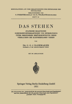 Das Stehen von Rademaker,  Gysbertus Godefriedus Johannes