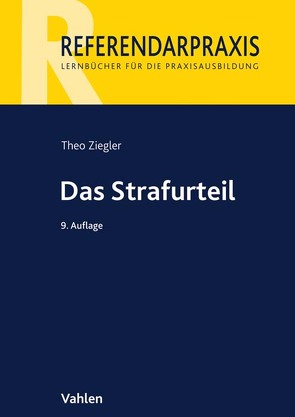 Das Strafurteil von Ziegler,  Theo