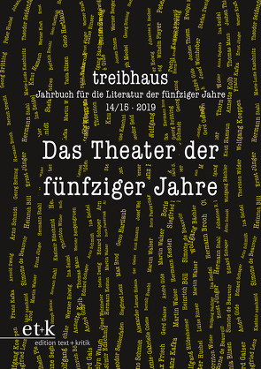 Das Theater der fünfziger Jahre von Häntschel,  Günter, Häntzschel,  Günter, Hanuschek,  Sven, Leuschner,  Ulrike