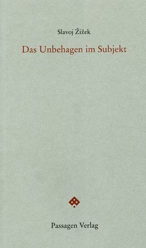 Das Unbehagen im Subjekt von Engelmann,  Peter, Hofbauer,  Andreas, Hofbauer,  Andreas Leopold, Žižek,  Slavoj