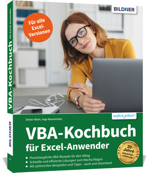 Das VBA-Kochbuch für Excel-Anwender von Baumeister,  Inge, Klein,  Dieter