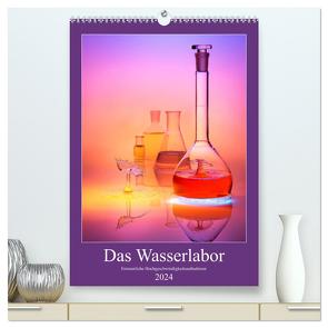 Das Wasserlabor (hochwertiger Premium Wandkalender 2024 DIN A2 hoch), Kunstdruck in Hochglanz von Tschui,  David
