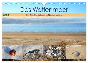 Das Wattenmeer – 2024 (Wandkalender 2024 DIN A4 quer), CALVENDO Monatskalender von Klünder,  Günther