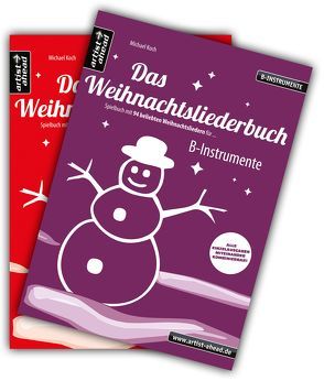 Das Weihnachtsliederbuch-Set (B-Instrumente + Klavierbegleitung) von Koch,  Michael