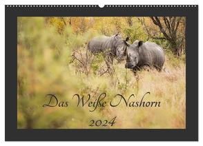 Das Weiße Nashorn (Wandkalender 2024 DIN A2 quer), CALVENDO Monatskalender von und Holger Karius,  Kirsten