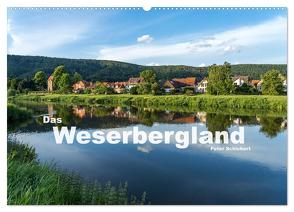 Das Weserbergland (Wandkalender 2024 DIN A2 quer), CALVENDO Monatskalender von Schickert,  Peter