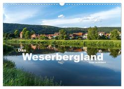Das Weserbergland (Wandkalender 2024 DIN A3 quer), CALVENDO Monatskalender von Schickert,  Peter