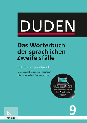 Duden – Das Wörterbuch der sprachlichen Zweifelsfälle von Dudenredaktion, Hennig,  Mathilde