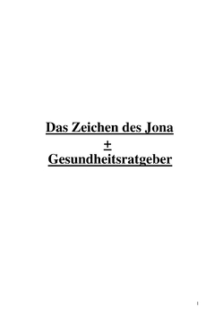 Das Zeichen des Jona von Voigt,  Dominique