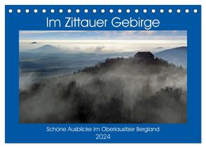 Das Zittauer Gebirge – (Tischkalender 2024 DIN A5 quer), CALVENDO Monatskalender