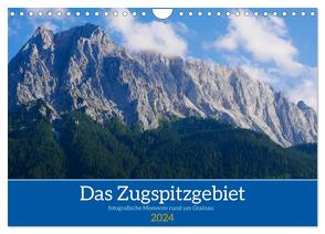 Das Zugspitzegebiet (Wandkalender 2024 DIN A4 quer), CALVENDO Monatskalender von Berdin,  Sandra